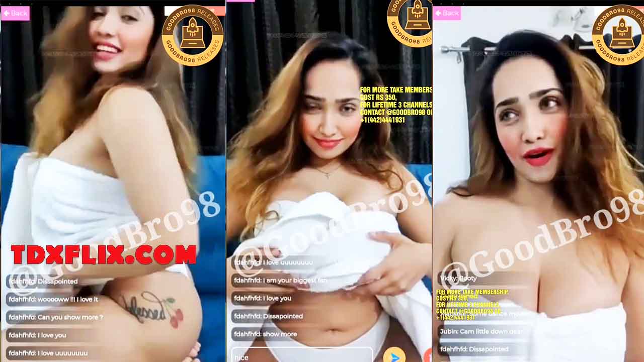 Aditi Mistry Towel Nude Premium Live Video