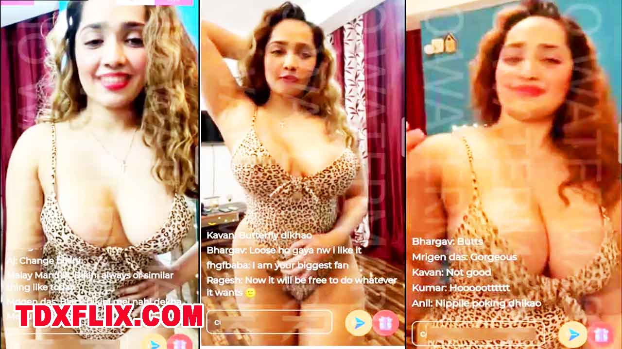 Aditi Mistry Nude Deep Cleavage Bikini Live Premium App Video