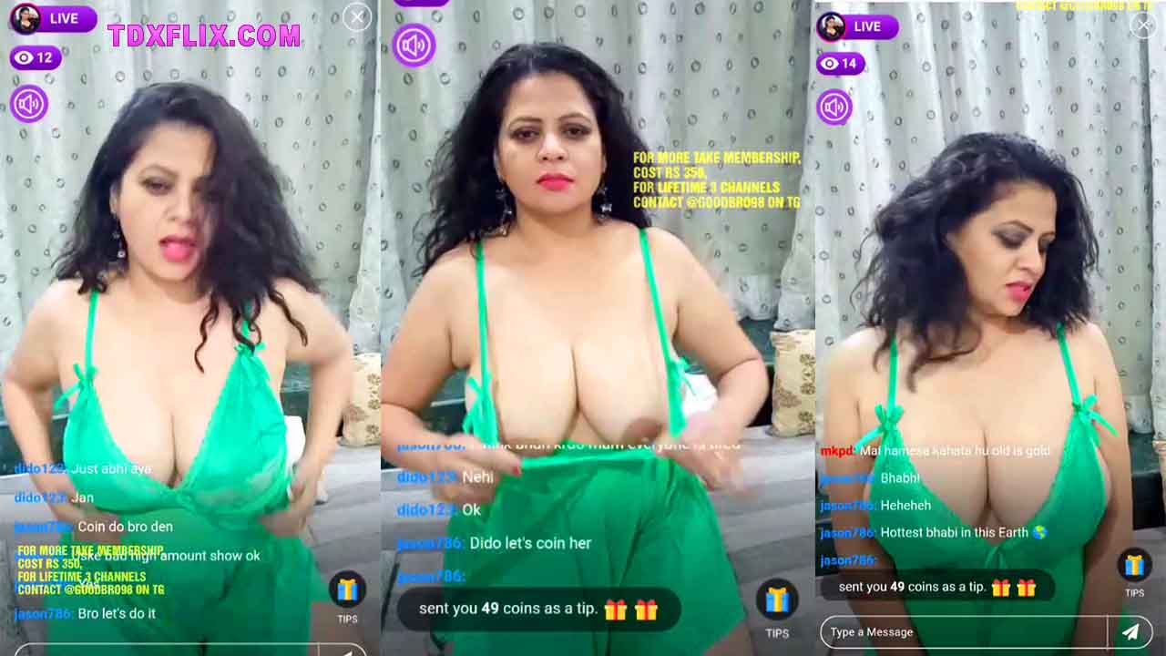 Sapna Sappu Flashing Her Boobs Nude Premium Live Video